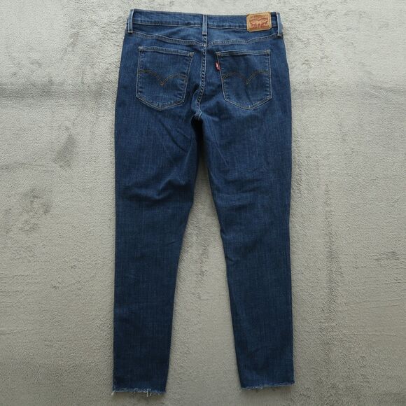 Levi's 311 Jeans Women's Size 31 Blue Mid-Rise Shaping Skinny Denim 28" Inseam - Picture 13 of 16